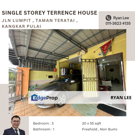 Jln Lumpit , Taman Teratai , Kangkar Pulai, Johor, Johor Bahru