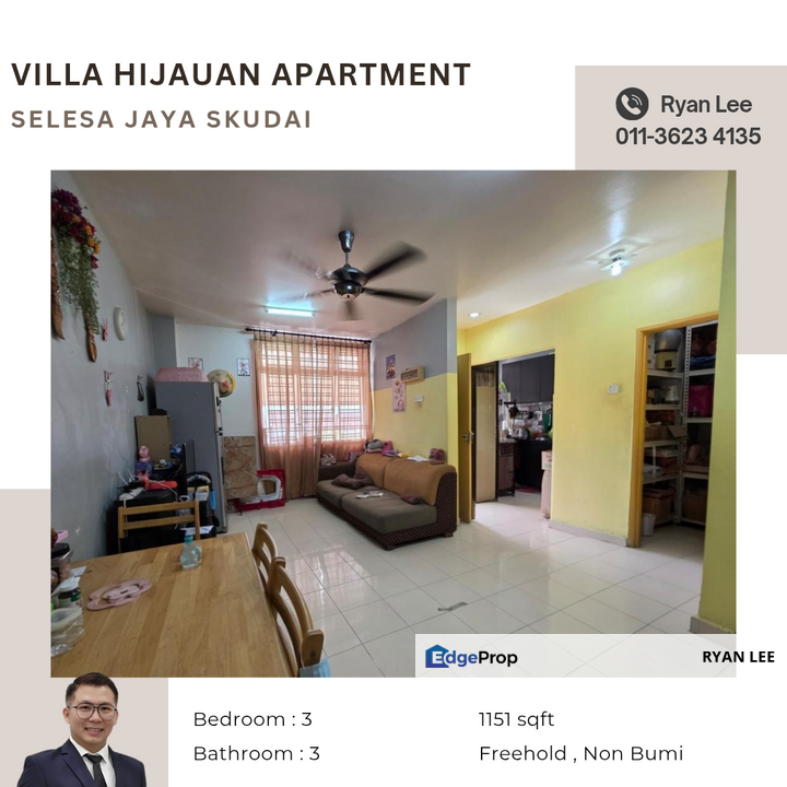 Villa Hijauan Apartment, Johor, Skudai