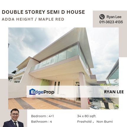 ADDA HEIGHT / MAPLE RED, Johor, Johor Bahru