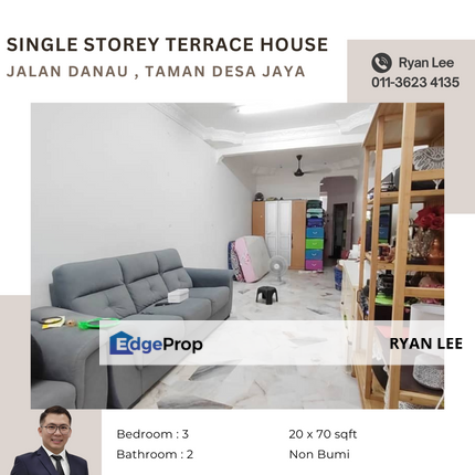 Jalan Danau , Taman Desa Jaya, Johor, Johor Bahru