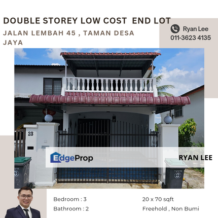 jalan lembah 45 , Taman desa jaya, Johor, Johor Bahru