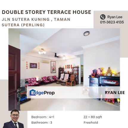 Jln Sutera Kuning , Taman Sutera (Perling), Johor, Johor Bahru