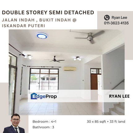 Jalan Indah , Bukit Indah @ Iskandar Puteri, Johor, Johor Bahru