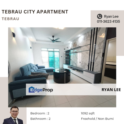 Tebrau City Apartment, Johor, Johor Bahru