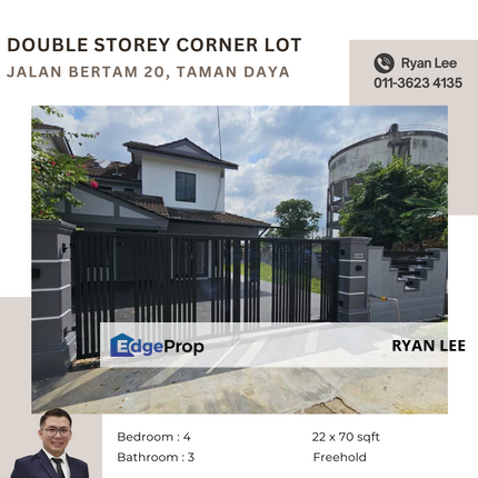 Jalan Bertam 20, Taman Daya, Johor, Johor Bahru