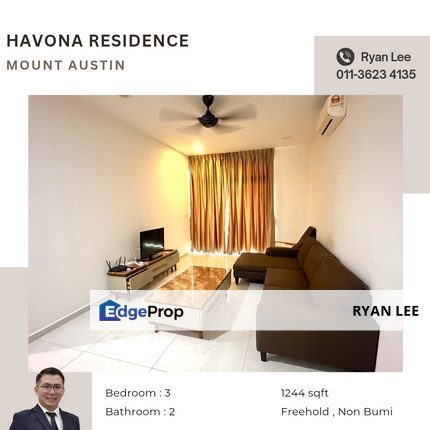 Havona Residence @ Mount Austin, Johor, Johor Bahru