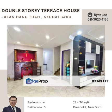 Jalan Hang Tuah , Skudai Baru, Johor, Skudai