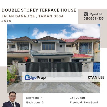 Jalan Danau 29 , Taman Desa Jaya, Johor, Johor Bahru