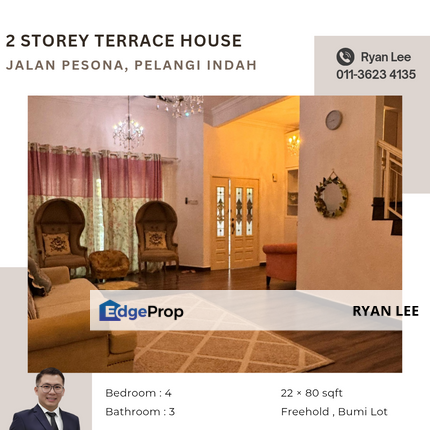 Jalan Pesona, Pelangi Indah, Johor, Ulu Tiram