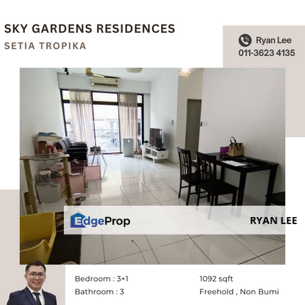 Sky Gardens Residences, Johor, Setia Tropika