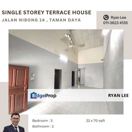 Jalan Nibong 14 , Taman Daya, Johor, Johor Bahru