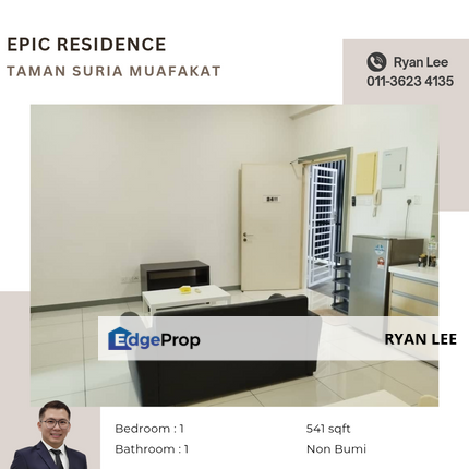 Epic Residence @ Taman Suria Muafakat, Johor, Johor Bahru