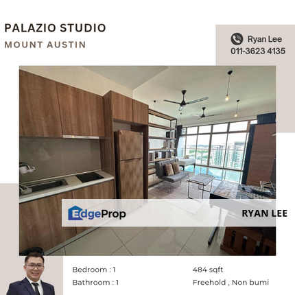 Palazio Studio @ Mount Austin, Johor, Johor Bahru
