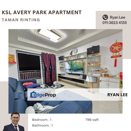 Ksl Avery Park apartment @ Taman Rinting, Johor, Masai