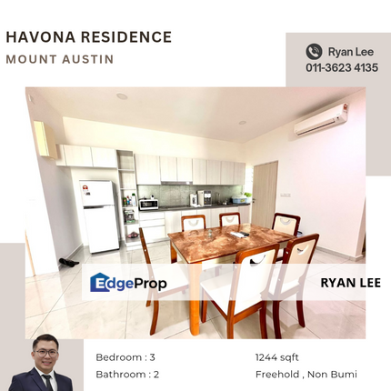 Havona Residence @ Mount Austin, Johor, Johor Bahru