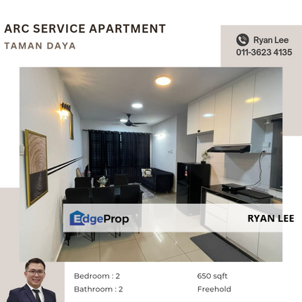 ARC Service Apartment @ Taman Daya, Johor, Johor Bahru