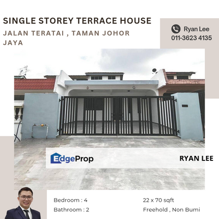 Jalan Teratai , Taman Johor Jaya, Johor, Johor Bahru