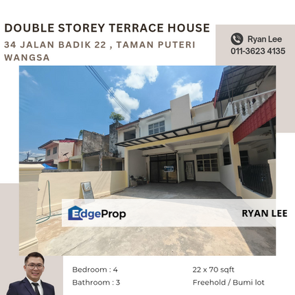 34 Jalan badik 22 , Taman Puteri Wangsa, Johor, Ulu Tiram