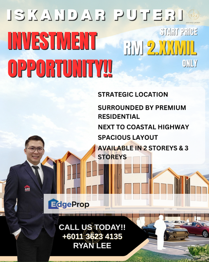 New Iskandar Puteri Commercial Shop , Johor, Nusajaya