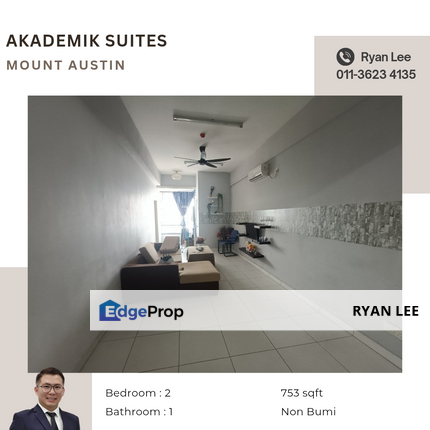 Akademik Suites @ Mount Austin, Johor, Johor Bahru