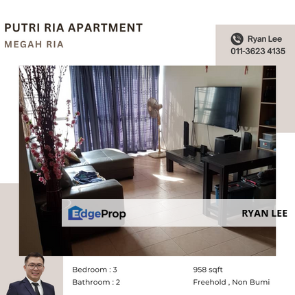 Putri Ria Apartment @ Megah Ria, Johor, Masai