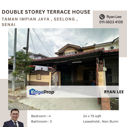 Taman Impian Jaya , Seelong , Senai, Johor, Senai