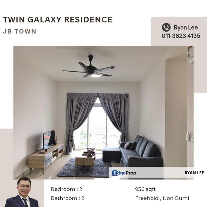 Twin Galaxy Residence @ JB Town, Johor, Johor Bahru