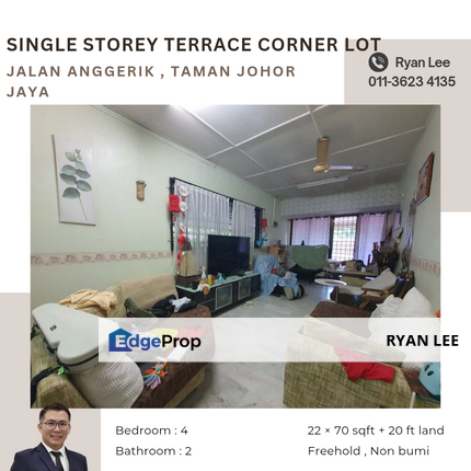 Jalan Anggerik , Taman Johor Jaya, Johor, Johor Bahru