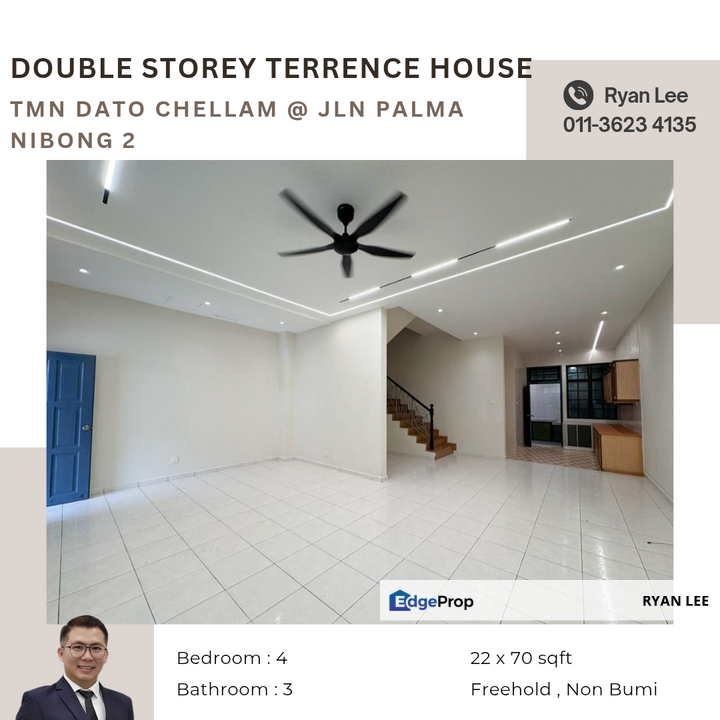 Tmn Dato Chellam @ Jln Palma Nibong 2, Johor, Ulu Tiram