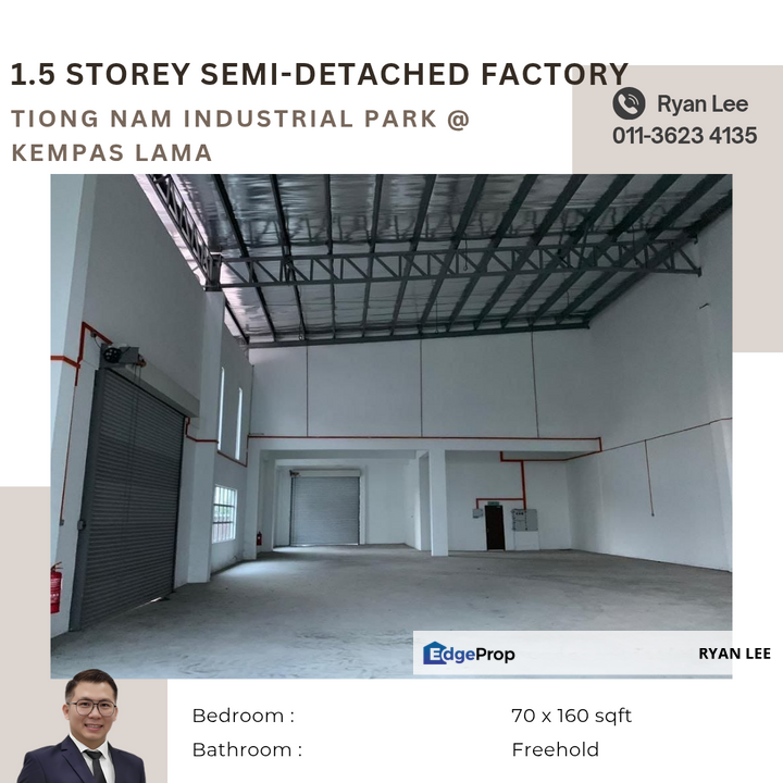 Tiong Nam Industrial Park @ Kempas Lama, Johor, Johor Bahru