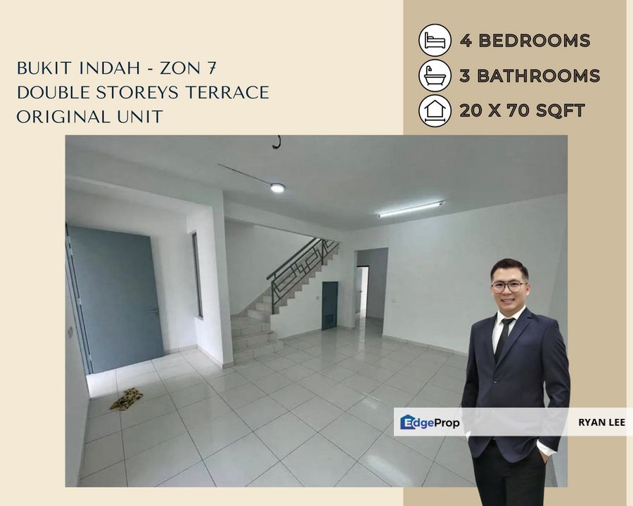 Bukit Indah Zon 7 - Double Storeys Terrace, Johor, Bukit Indah