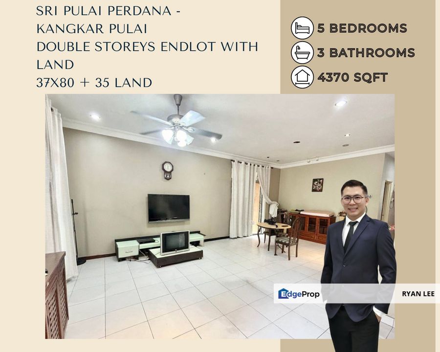 Taman Sri Pulai Perdana - Skudai ( Double Storeys Endlot with Land ), Johor, Skudai