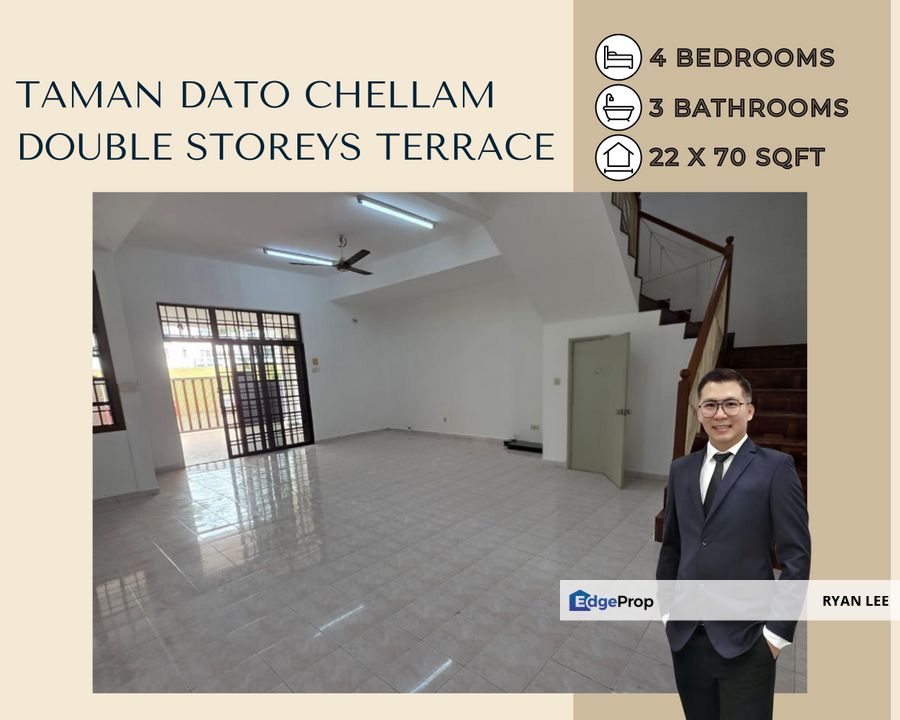 Taman Dato Chellam - Ulu Tiram ( Double Storeys Terrace ), Johor, Ulu Tiram