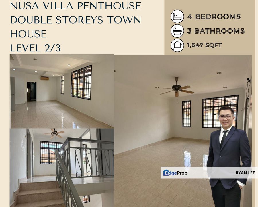 Nusa Villa Penthouse ( Nusa Bestrai ) - Townhouse, Johor, 