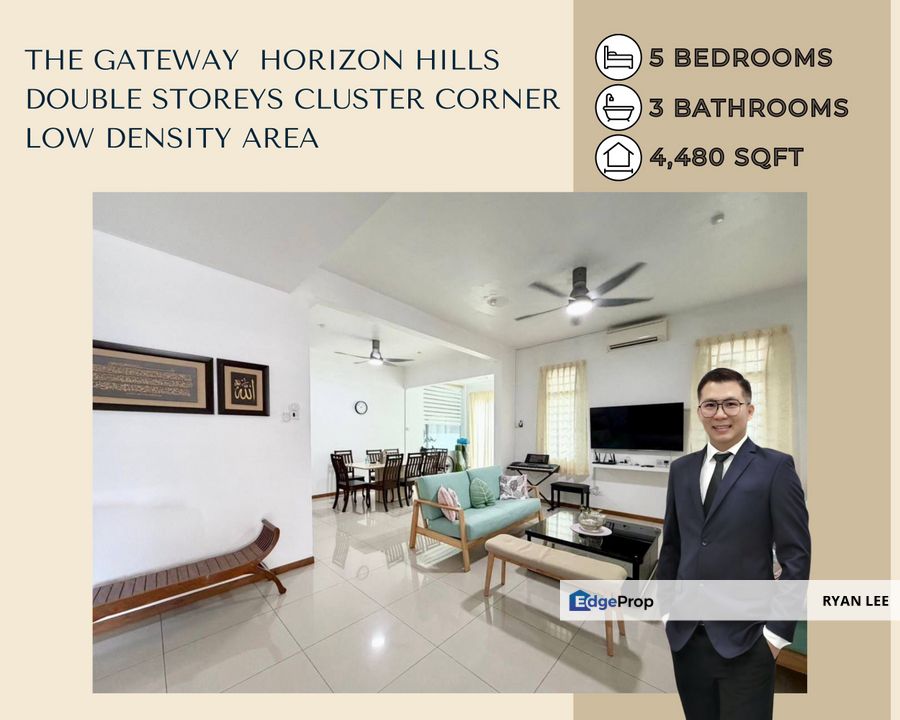 The Gateway - Horizon Hills (Cluster Corner House), Johor, Nusajaya