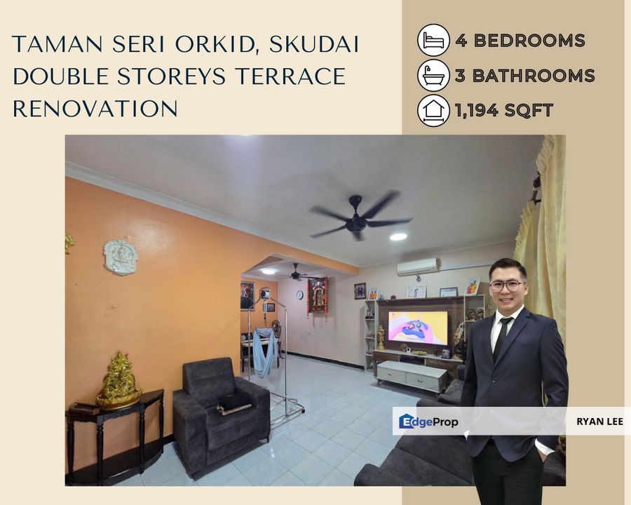 Taman Seri Orkid - Double Storeys Terrace, Johor, Skudai