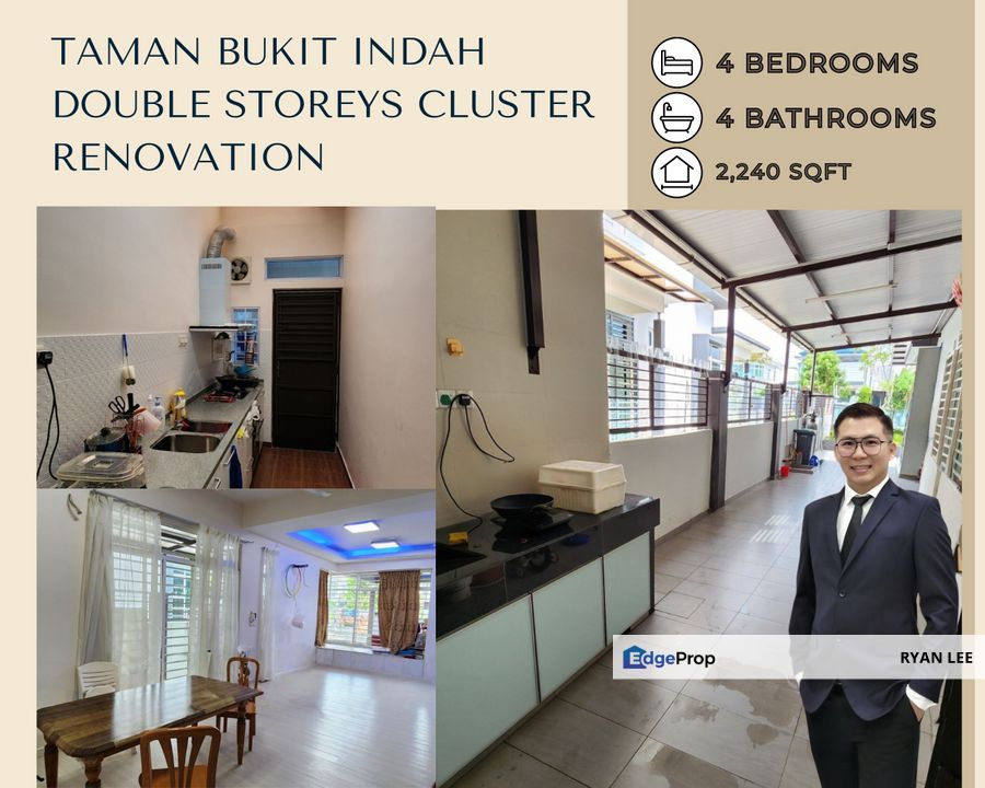 Taman Bukit Indah - Double Storeys Cluster, Johor, Bukit Indah