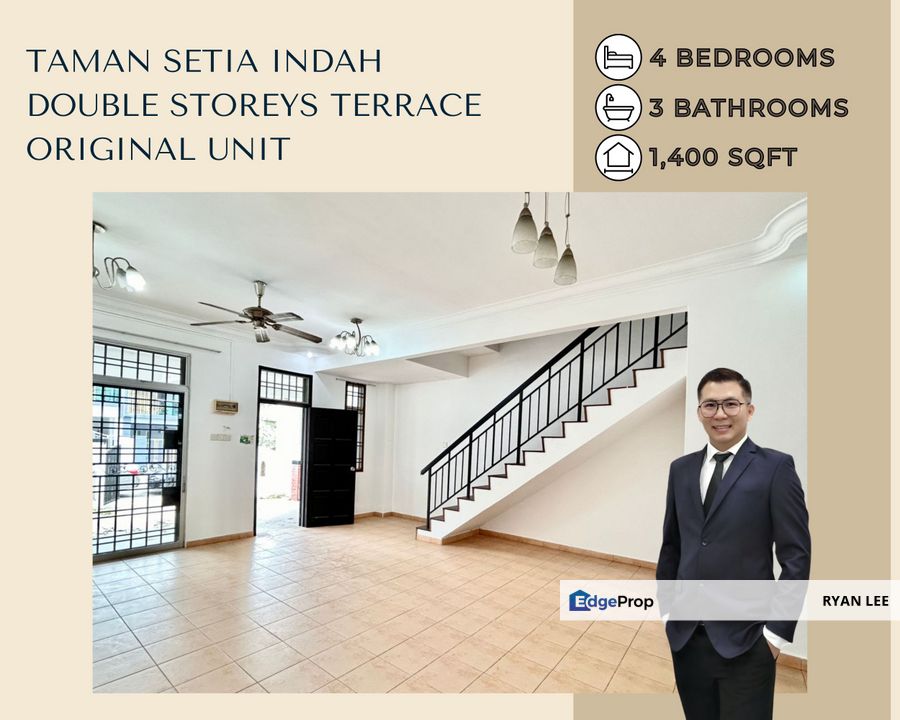 Taman Setia Indah - Double Storeys Terrace, Johor, Johor Bahru