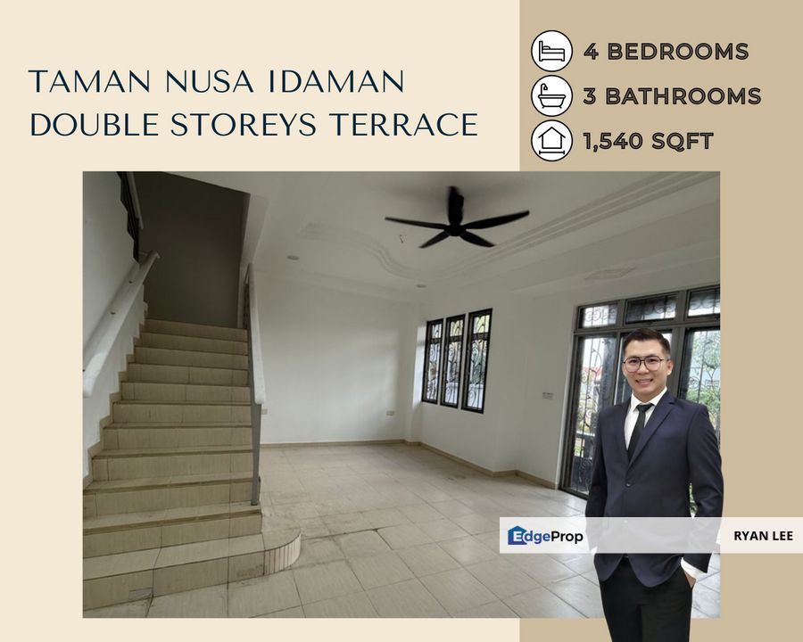 Taman Nusa Idaman -Double Storeys Terrace, Johor, Nusajaya