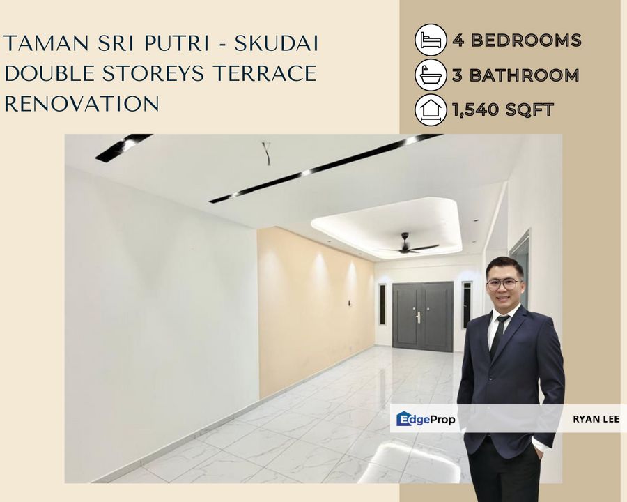 Taman Sri Putri,Skudai - Double Storeys Terrace, Johor, Skudai