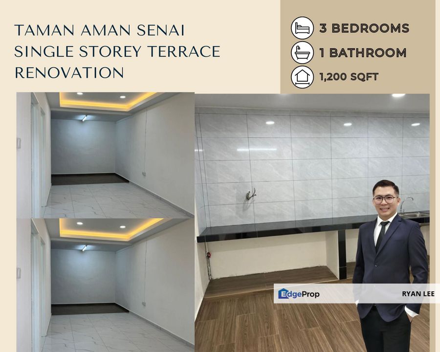 Taman aman Senai - Single Storey Terrace, Johor, Senai