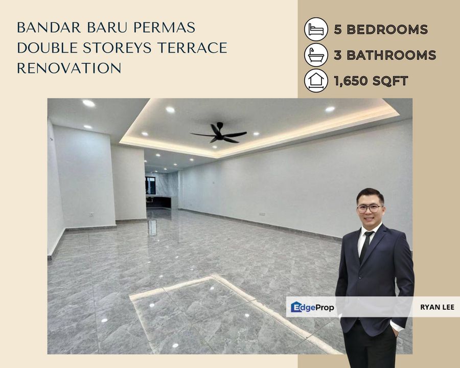 Bandar Baru Permas - Double Storeys Terrace, Johor, Masai