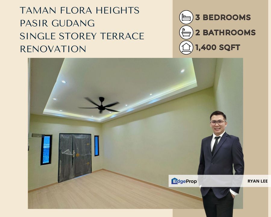 Taman Flora Heights - Pasir Gudang (Single Storey Terrace), Johor, Pasir Gudang