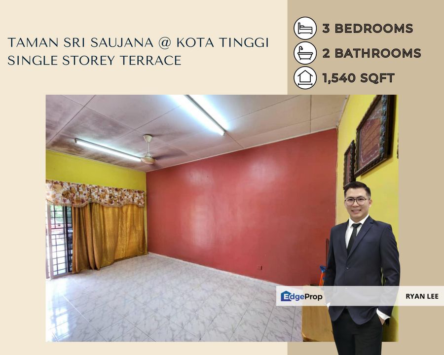 Taman Sri Saujana - Kota Tinggi (Single Storey Terrace), Johor, Kota Tinggi