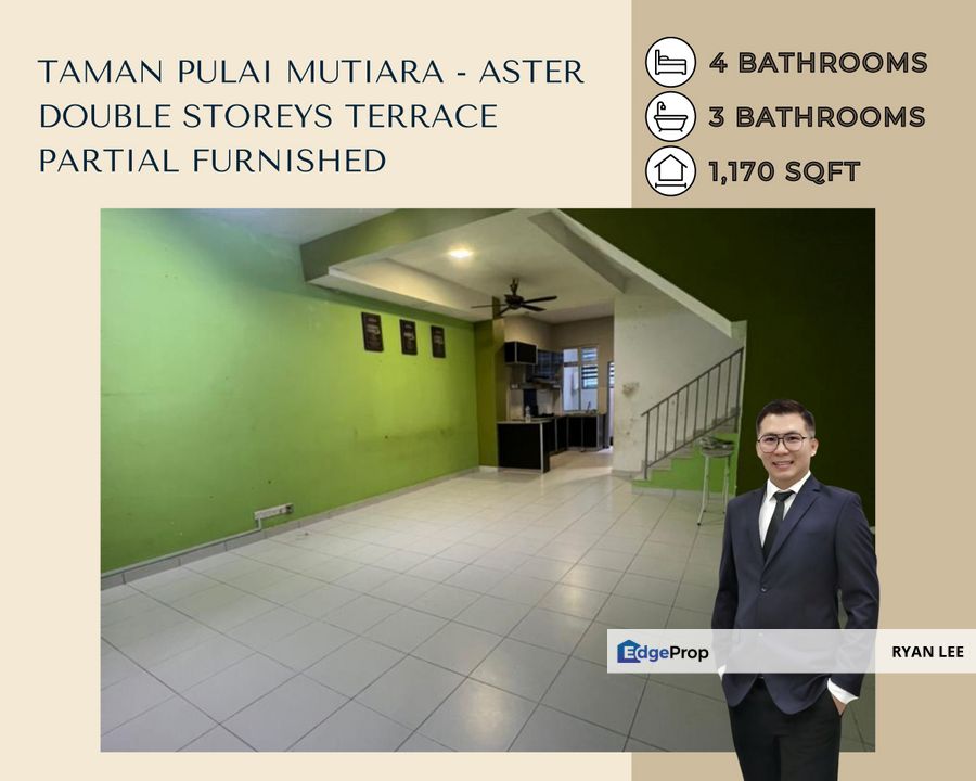 Pulai Scientex Taman Pulai Mutiara - Aster (Double Storeys Terrace), Johor, Johor Bahru