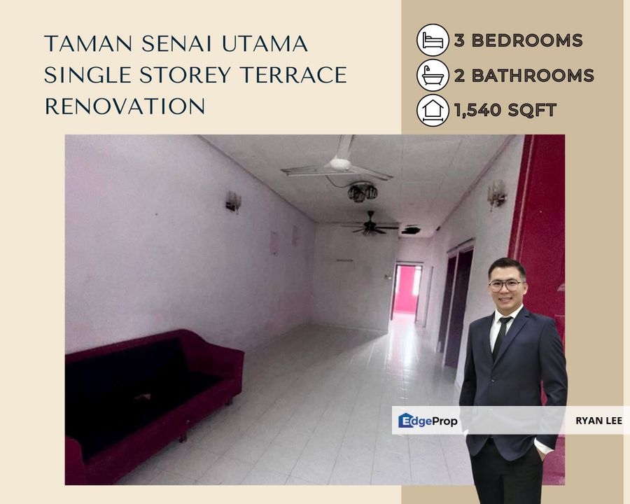 Senai - Taman Senai Utama | Single Storey Terrace, Johor, Senai