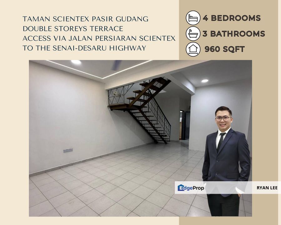 Taman Ungku Tun Aminah |Single Storey Terrace, Johor, Pasir Gudang