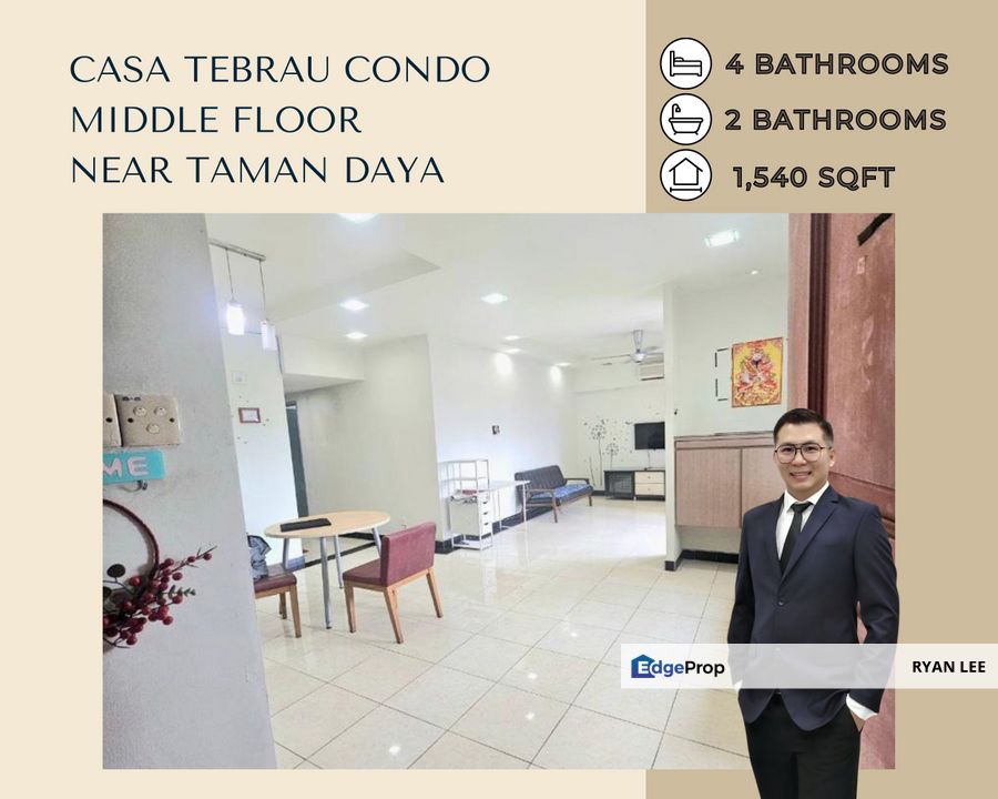 Casa Tebrau Condo,Seri Palma |Tebaru, Johor, Johor Bahru