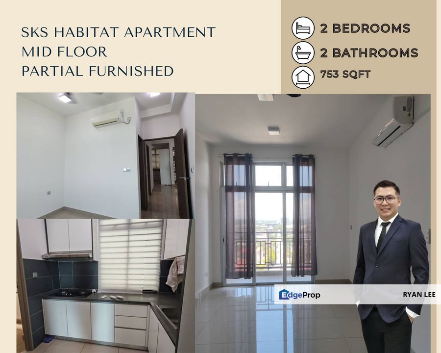 Larkin| Sks Habitat Apartment, Johor, Johor Bahru