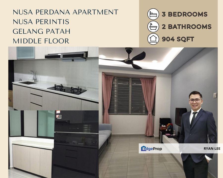 Taman Nusa Perintis | Nusa Perdana Apartment | Gelang Patah, Johor, Gelang Patah